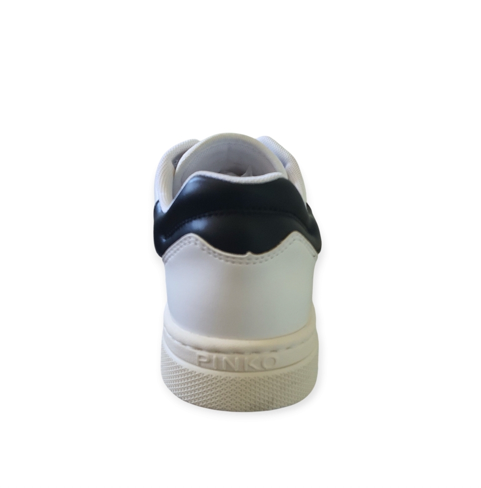 SS0078 PO01 Mandy11 sneaker calf leat white-black